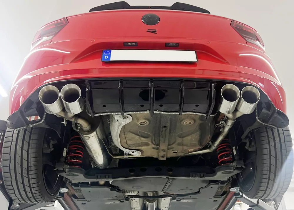 FOX Sport-ESD links/rechts, 4x 100mm ø (Typ 25) für VW Polo (AW) R-Line, 1.0l 70/85kW  ab BJ: 2017