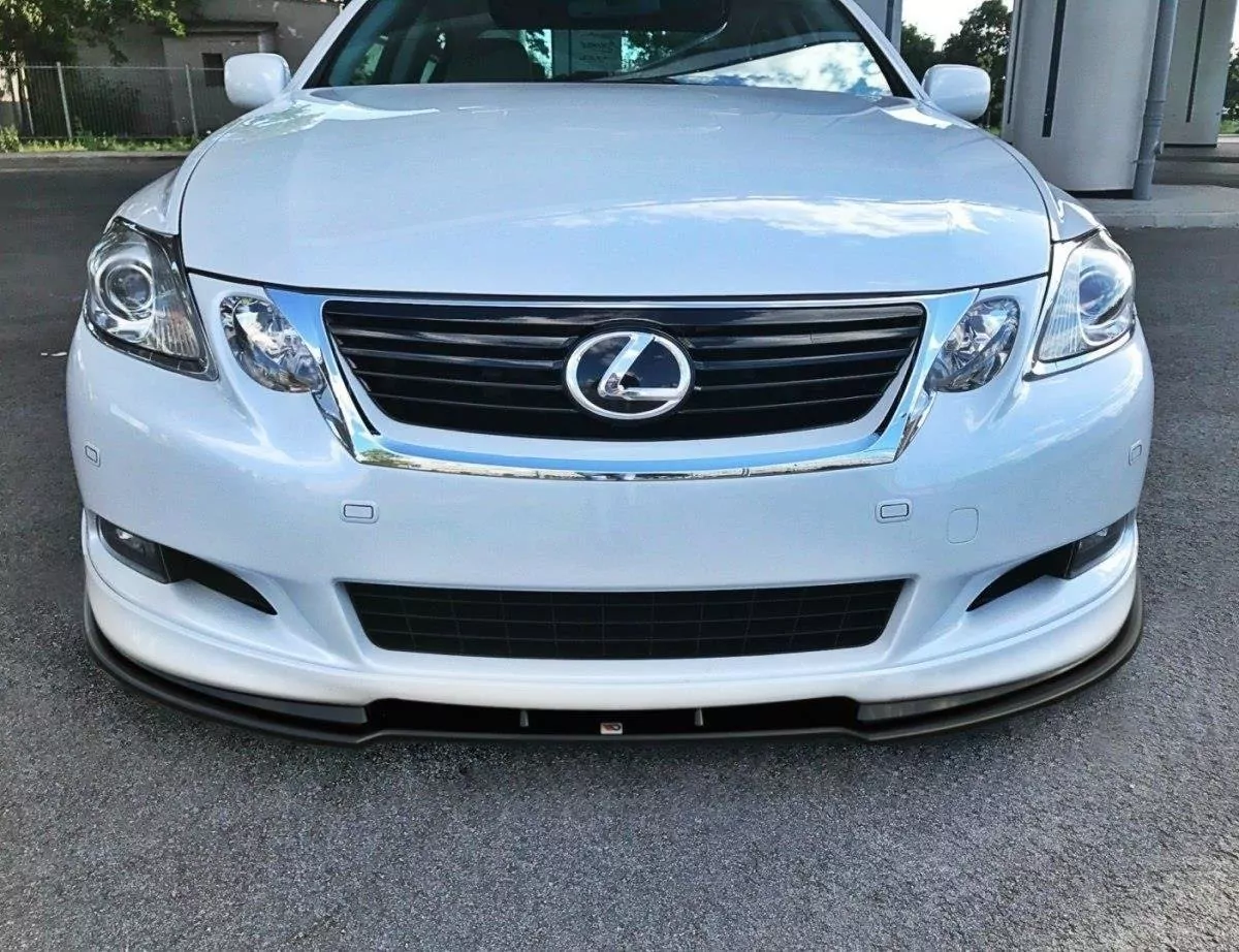 Front Ansatz Passend Für V.1 Passend Für Lexus GS 300 Mk3 FL Schwarz Hochglanz Schwarz Hochglanz