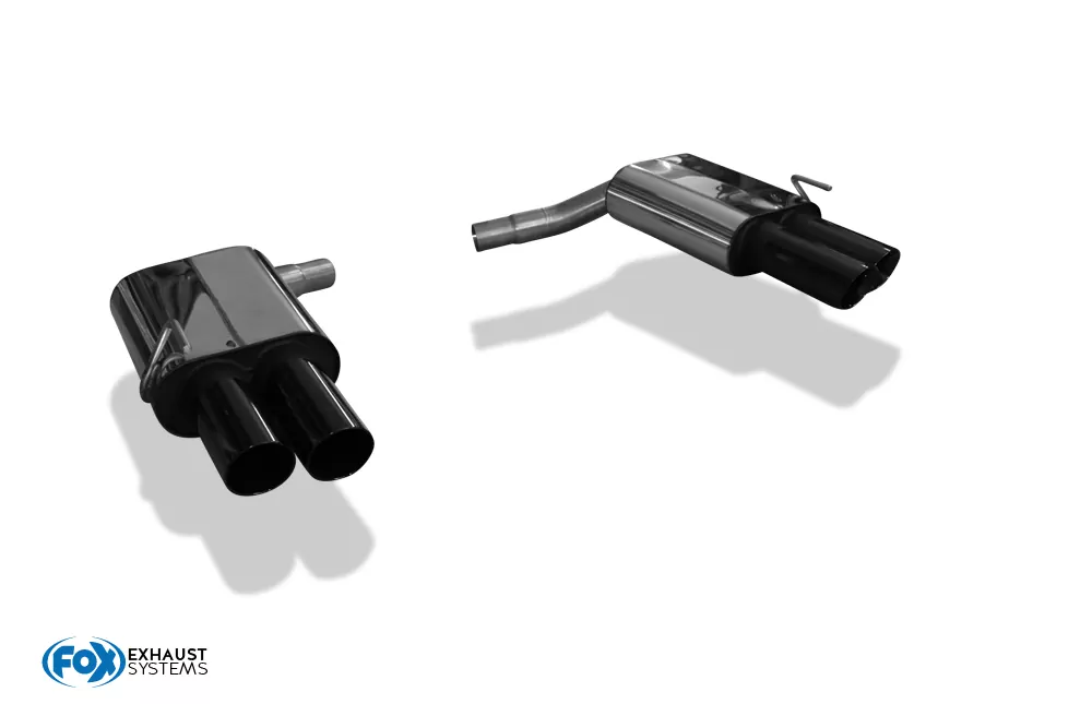 Ford Explorer Typ WUJ  Endschalldämpfer rechts/links - 2x90 Typ 25 rechts/links schwarz emalliert