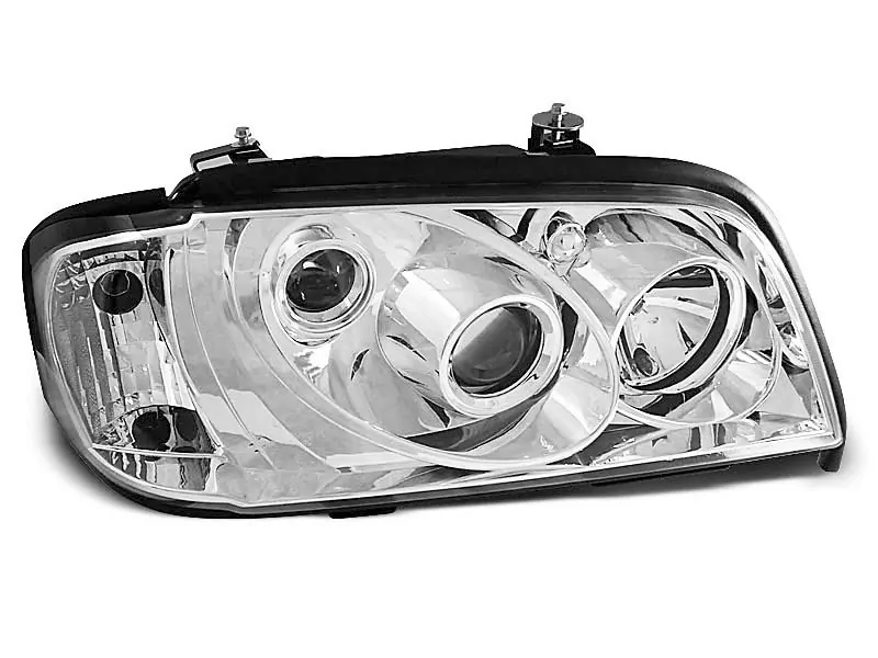 Headlights Chrome Fits Mercedes W202 C-Klasse 06.93-06.00