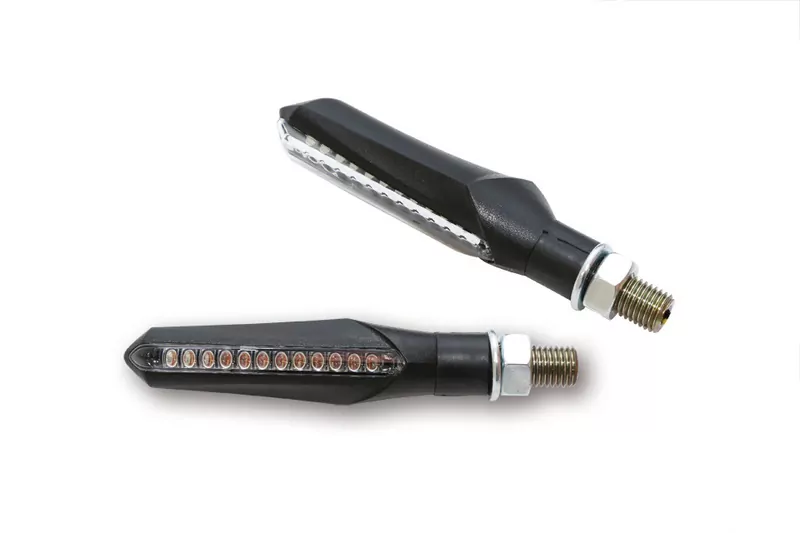 SHIN YO Run LED Sequentiel Indicator Black/Smoke E-Approved (Pair)