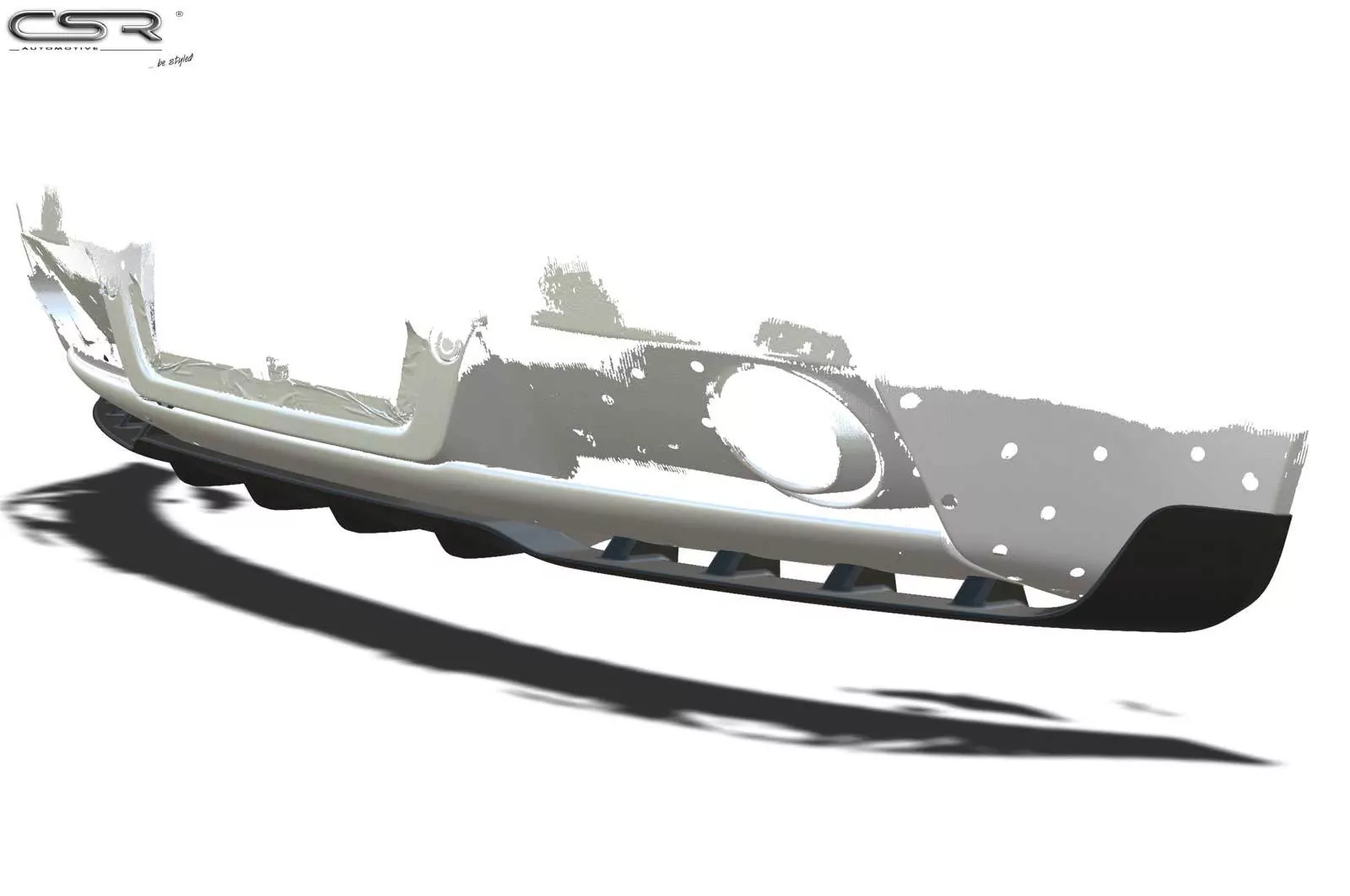 Heckansatz für Aston Martin Vantage V8 / V12 HA231