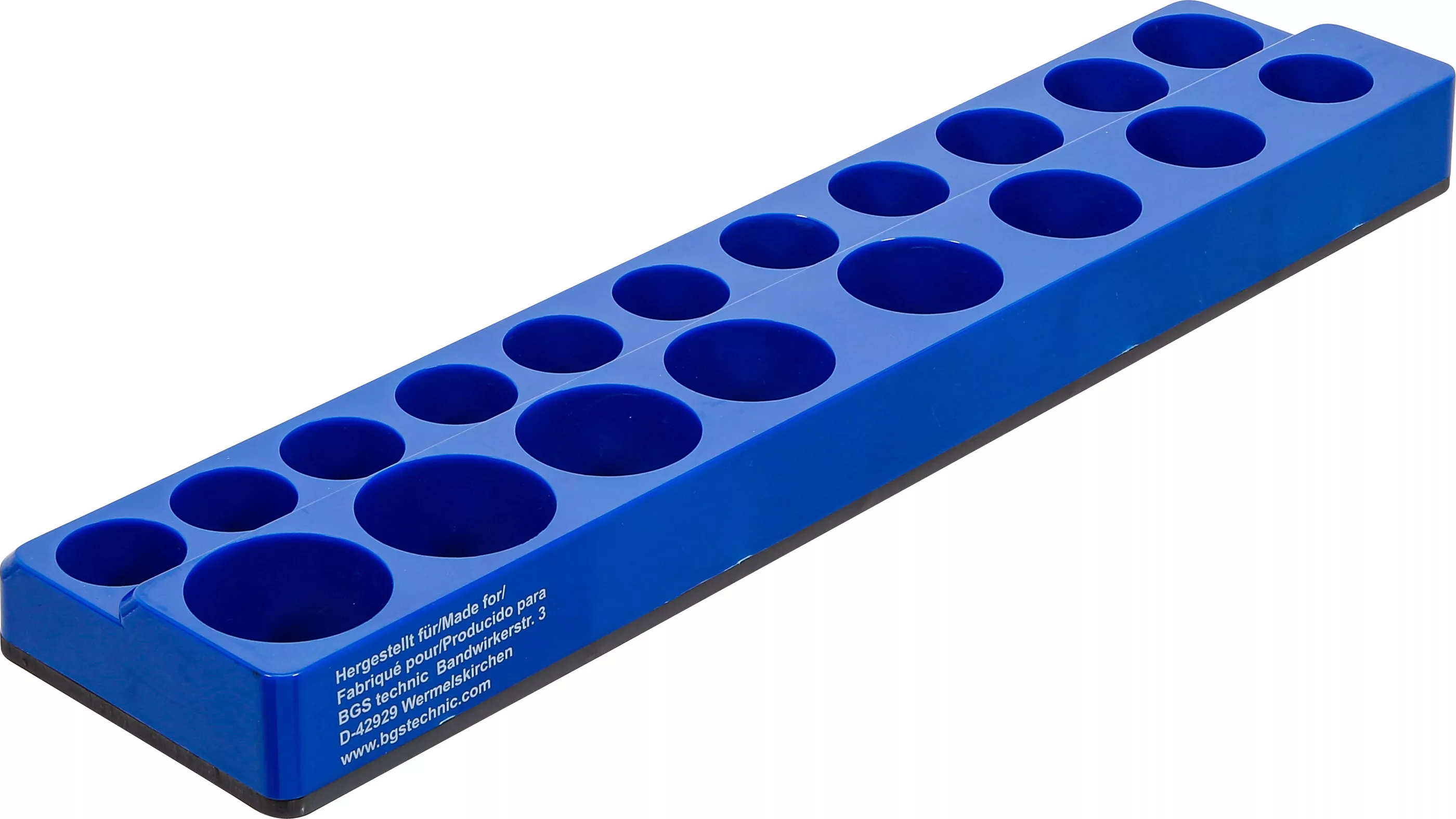 Kunststoffhalter für Steckschlüssel-Einsätze | magnetisch | 12,5 mm (1/2")