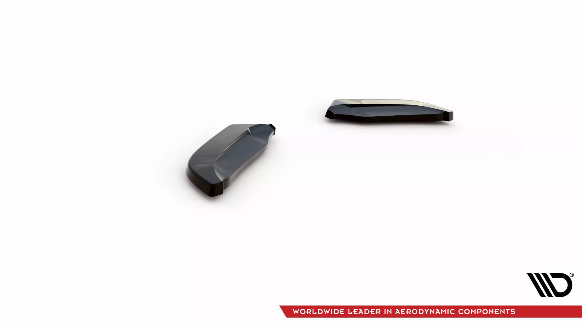 Heck Ansatz Flaps Diffusor Für Volkswagen Scirocco Mk3 Schwarz Hochglanz