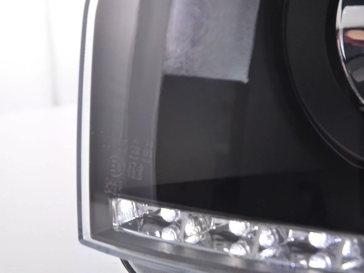 Scheinwerfer Set Daylight LED Tagfahrlicht Dacia Duster Bj. ab 2014 schwarz