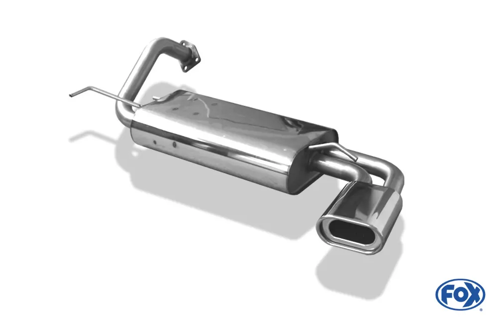 Mitsubishi Colt Typ CAO/ CJO  Endschalldämpfer - 135x80 Typ 53