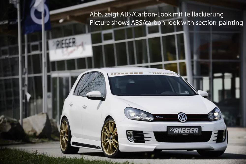 Rieger Seitenschweller rechts  carbon look für VW Golf 6 Variant