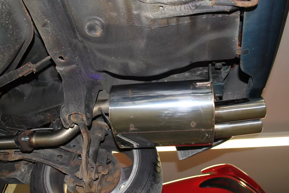 Honda CRX III  Endschalldämpfer - 2x76 Typ 13