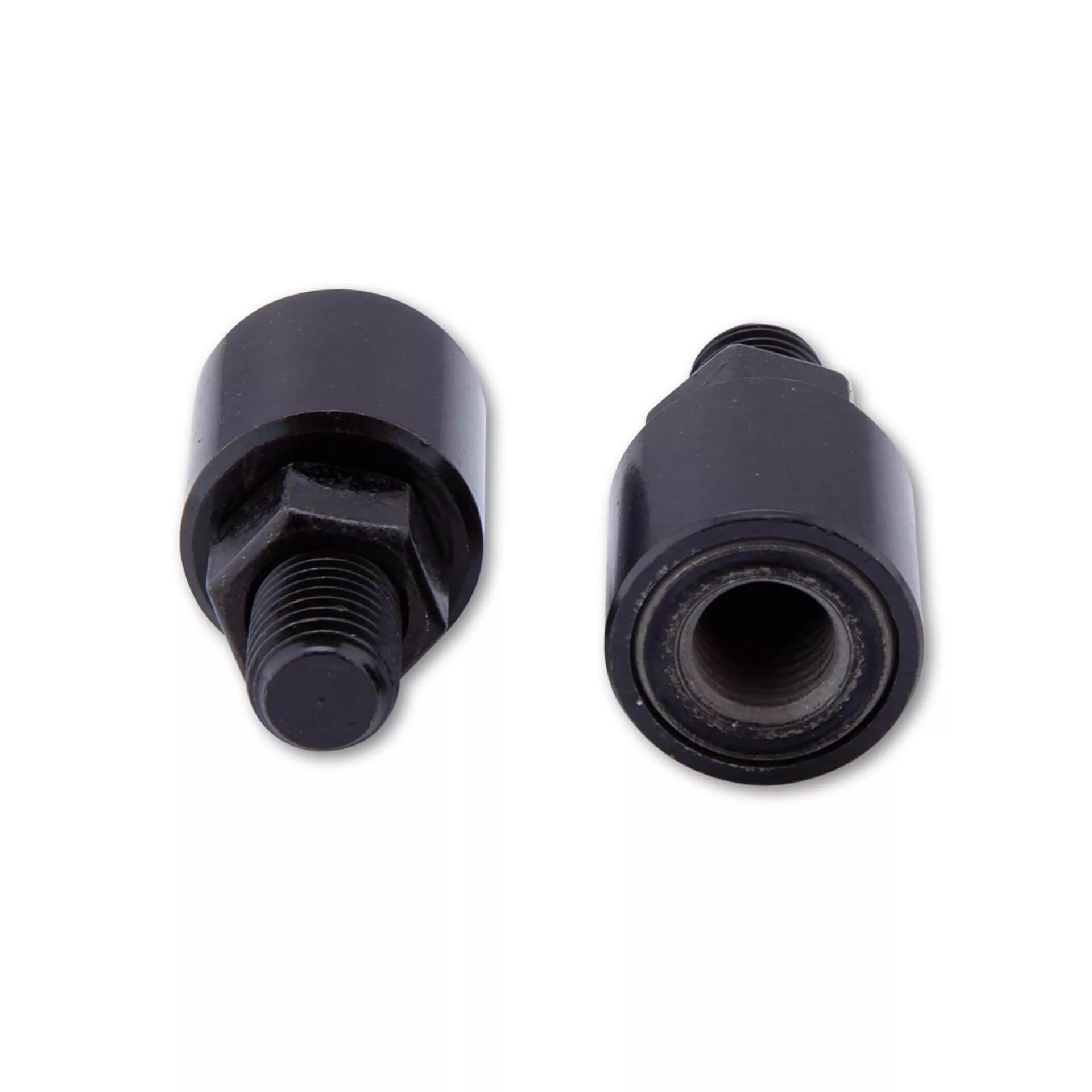 SHIN YO Spiegel Vibrationsvernichter für M10 x 1.25 chrom & schwarz