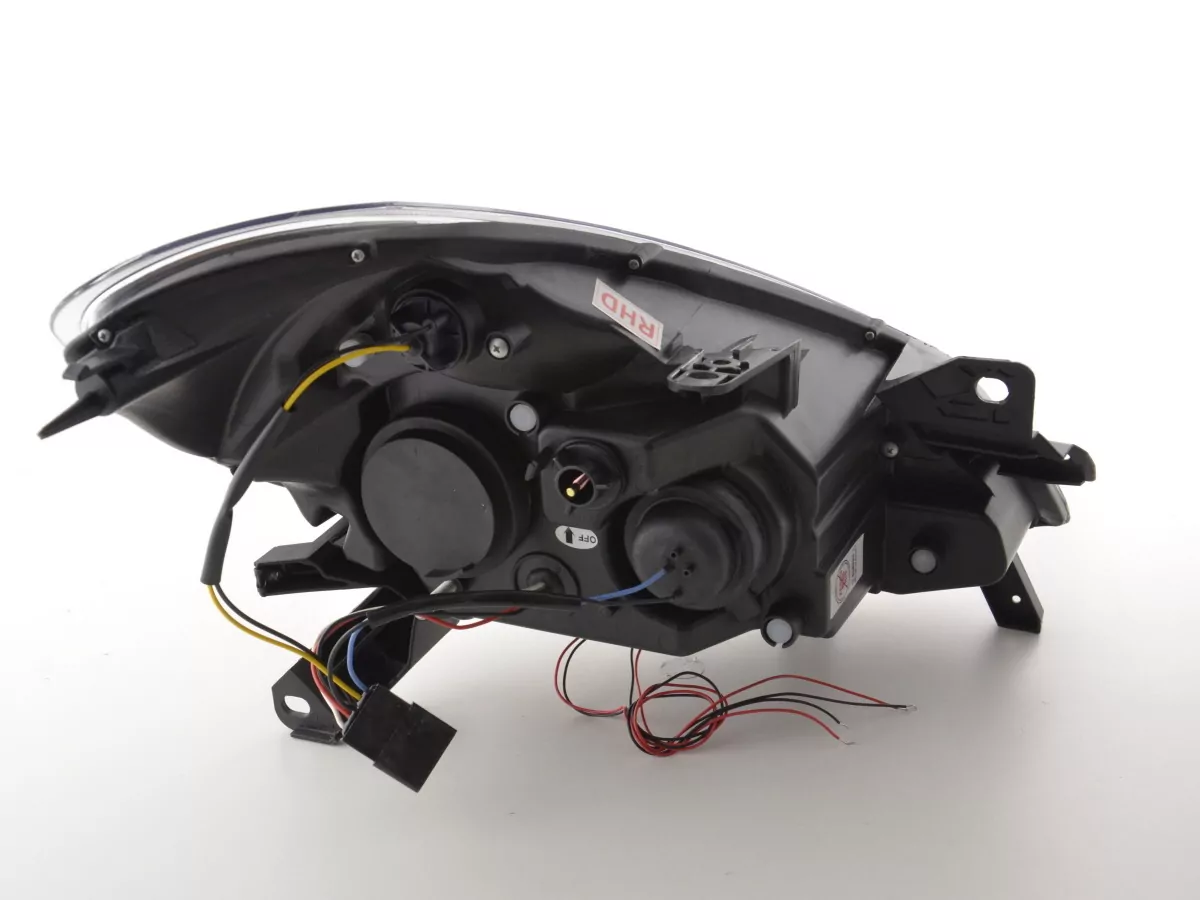 Scheinwerfer Set Renault Clio Typ R Bj. 05- chrom für Rechtslenker