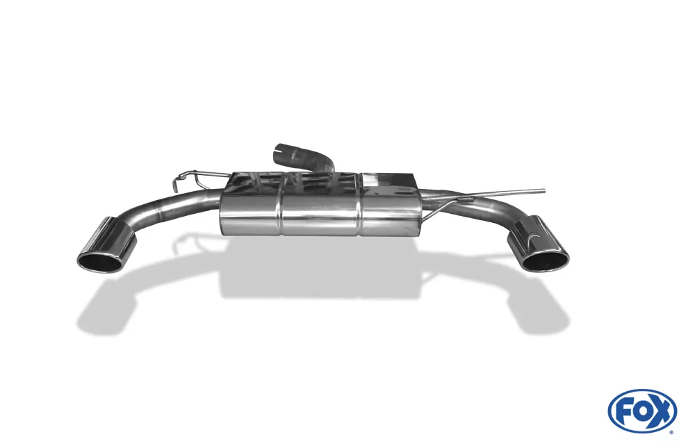 VW Scirocco - 13 - R-Heck  Endschalldämpfer Ausgang rechts/links - 115x85 Typ 32 rechts/links