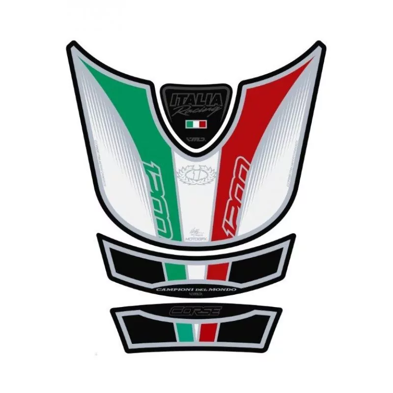 Ducati Corse Multistrada 1200 Motografix 3D Gel Tank Pad Protector TD016W