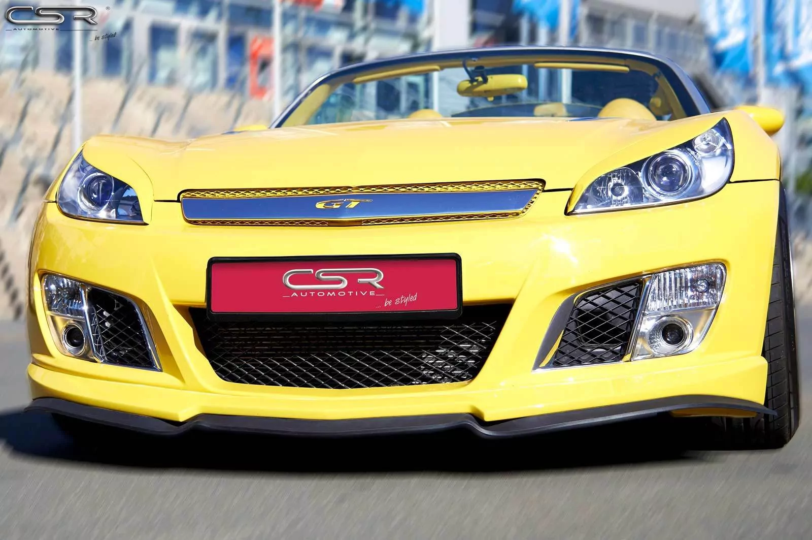 easy²tune Universal Spoilerlippe zum ankleben in Schwarz ZB131