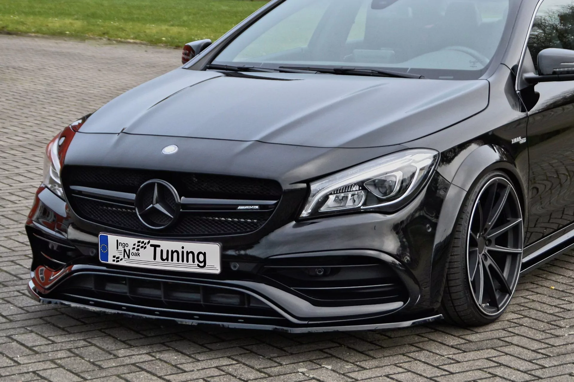 Cup Frontspoilerlippe für Mercedes A AMG, W176 MOPF
