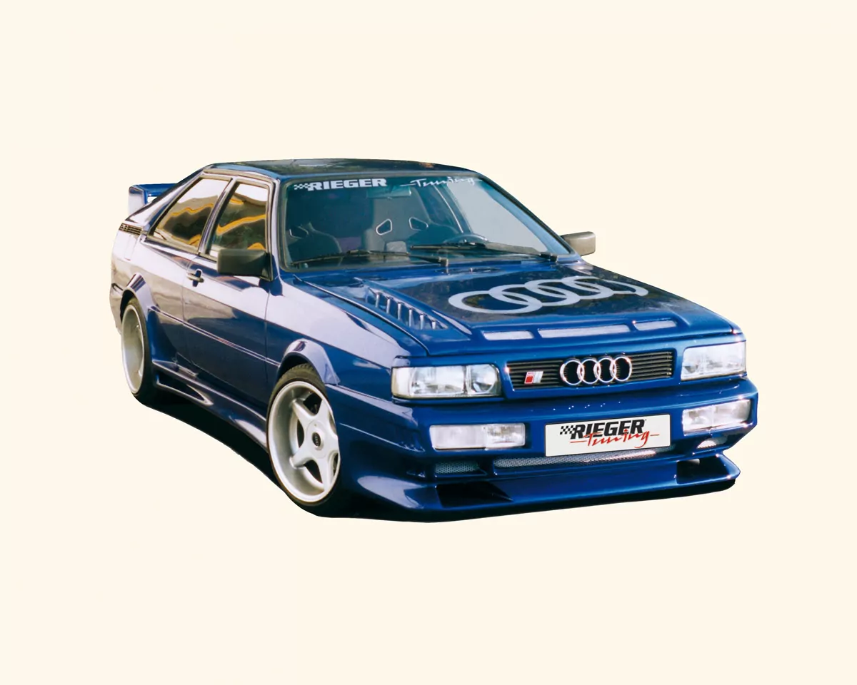 Motorhaube Audi 81/85 für Audi 80 Typ 89   Sport-Quattro-Look