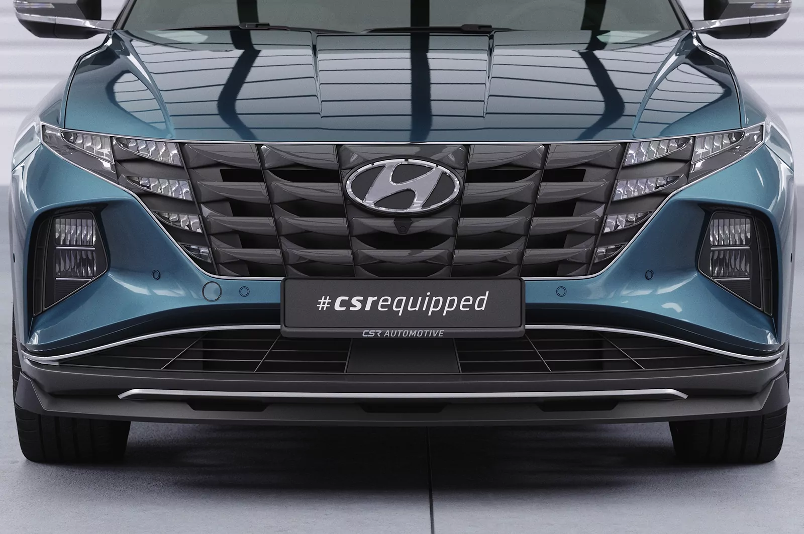 Cup-Spoilerlippe mit ABE für Hyundai Tucson 4 (NX4) CSL796 Schwarz Strukturiert