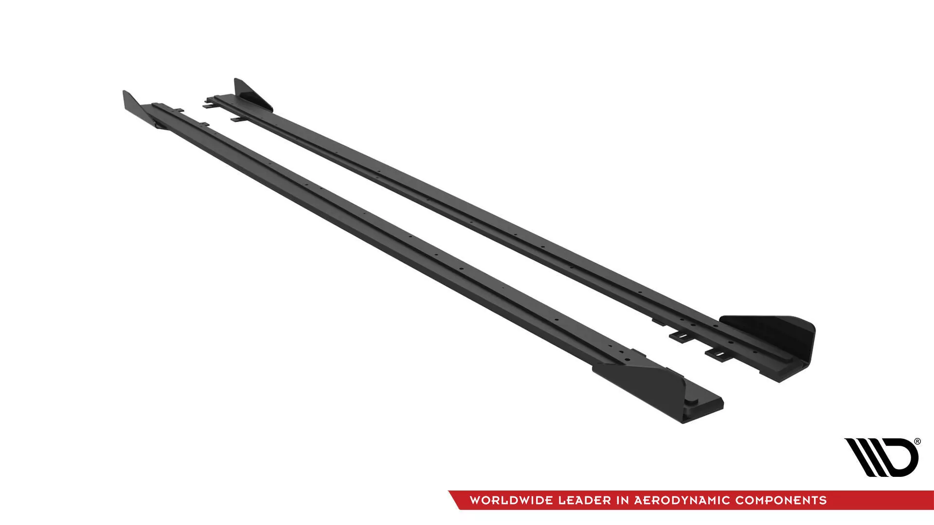 Street Pro Seitenschweller Ansatz Für + Flaps BMW 4er Coupe / Gran Coupe / Cabrio M-Paket F32 / F36 / F33  Schwarz Hochglanz