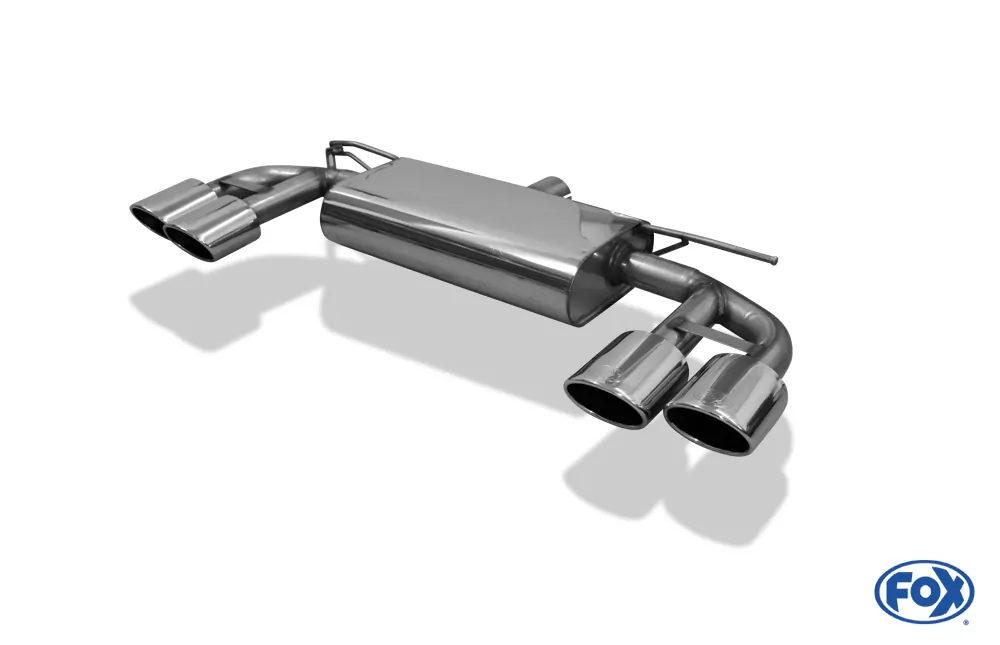 VW Golf VII R - 4-Motion  Endschalldämpfer rechts/links - 2x115x85 Typ 44 rechts/links