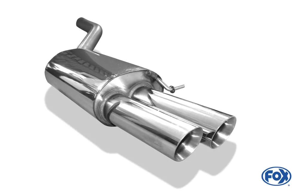 Skoda Octavia Typ 1Z RS inkl. Facelift  Endschalldämpfer einseitig - 2x80 Typ 25