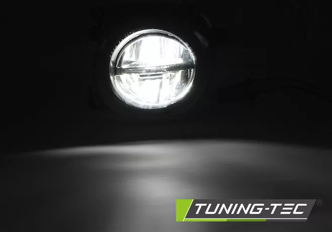Fog Lights Chrome Led Fits Bmw F10, F11, F07 Lci 06.13-16