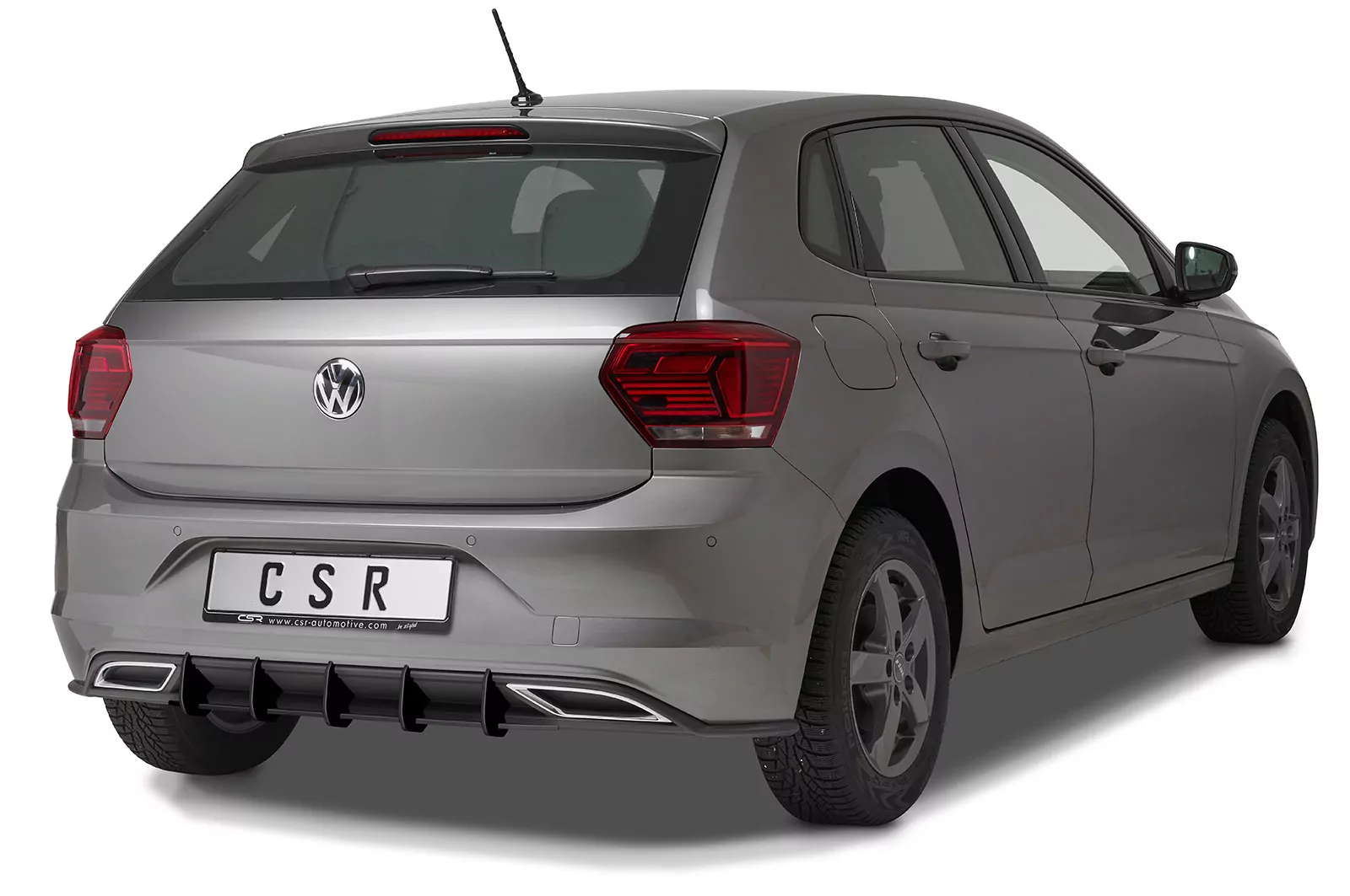 Racing Diffusor / Heckansatz für VW Polo 6 2G (Typ AW) R-Line HA318