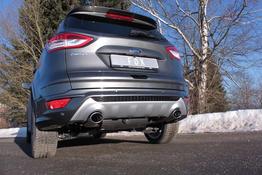 Ford Kuga II - 4x4  Endschalldämpfer Ausgang rechts/links - 115x85 Typ 44 rechts/links
