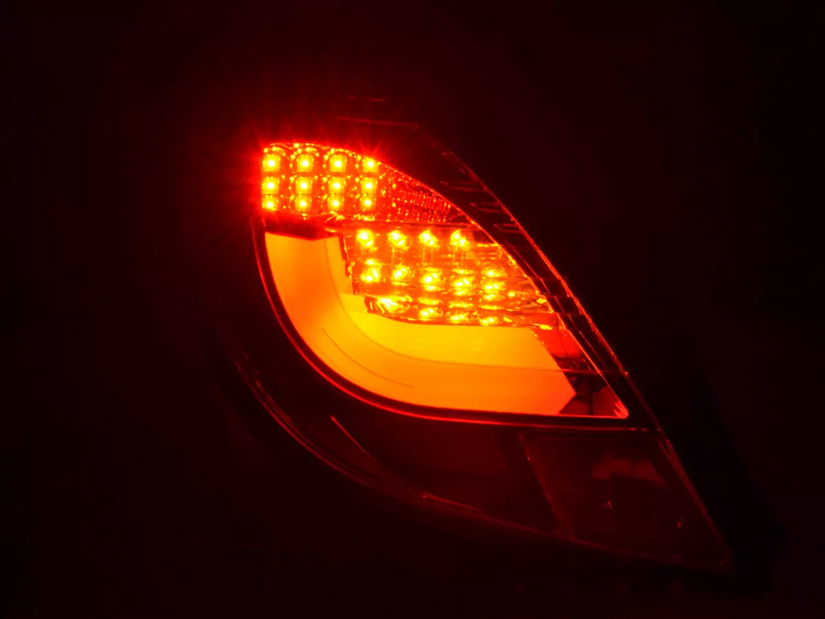 Rückleuchten Set LED Opel Corsa D 3-türig Bj. 06-10 rot/klar