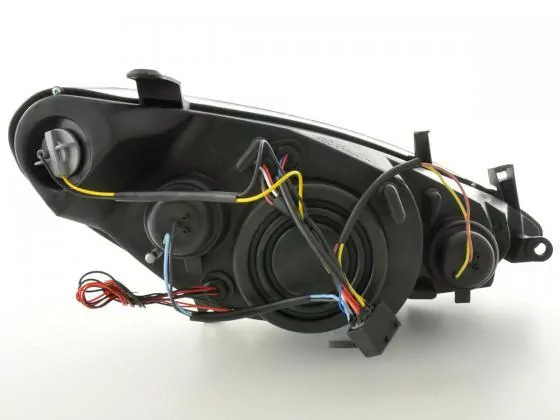 Scheinwerfer Set Peugeot 307 Bj. 01-06 schwarz