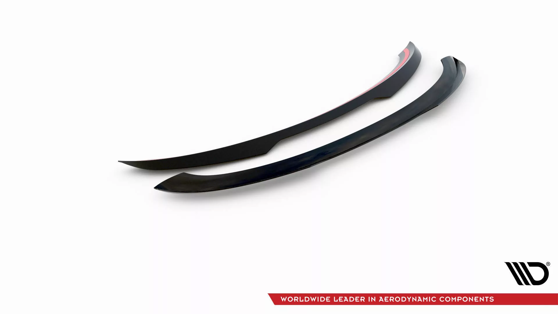 Spoiler CAP Für Mini Cooper Clubman John Cooper Works F54 Facelift Schwarz Hochglanz