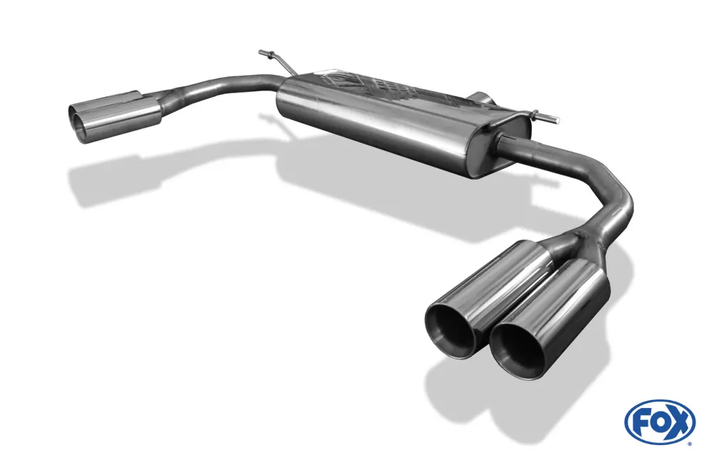 Mercedes CLA - 117 4-matic  Endschalldämpfer quer Ausgang rechts/links - 2x80 Typ 24 rechts/links