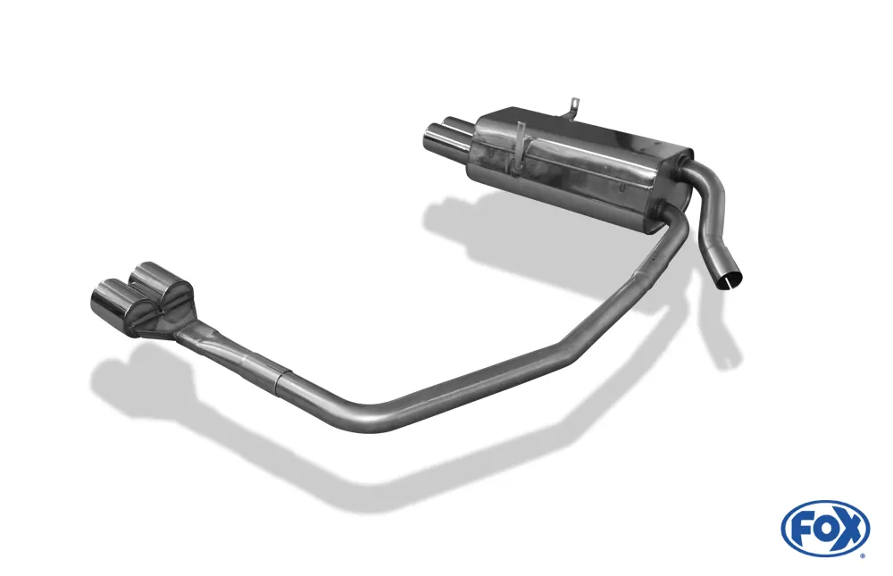 BMW E36 316/ 318/ 320/ 323/ 325/ 328  Endschalldämpfer Ausgang rechts/links - 2x76 Typ 13 rechts/links