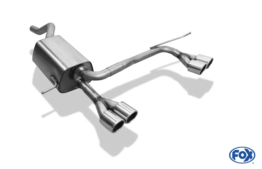 Renault Clio IV GT  Endschalldämpfer Ausgang rechts/links - 2x76 Typ 16 rechts/links