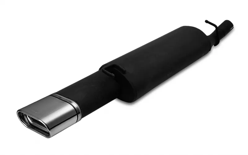 Ulter Sportauspuff für Opel Vectra A HATCHBACK 1988-1995 - 1 Endrohr Oval 145×75