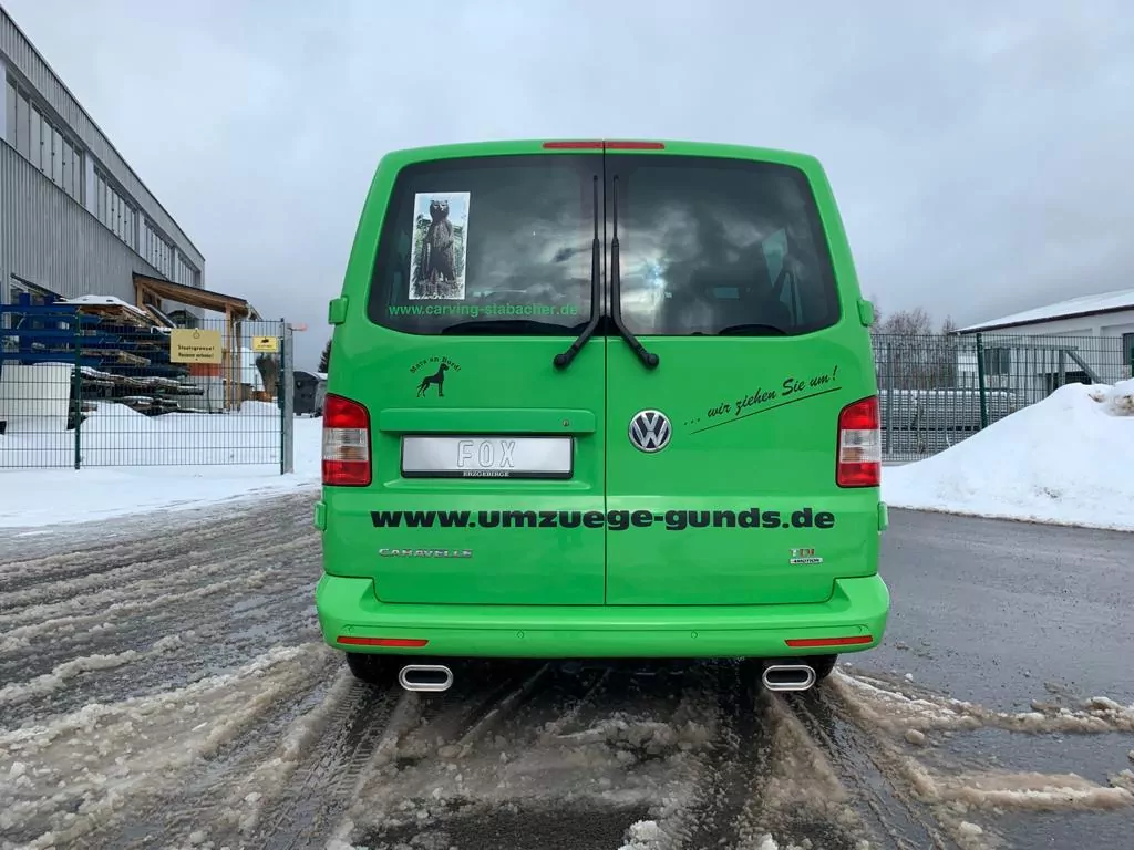 VW Bus T5/ T6 4motion  Endschalldämpfer Ausgang rechts/links - 160x80 Typ 53 rechts/links