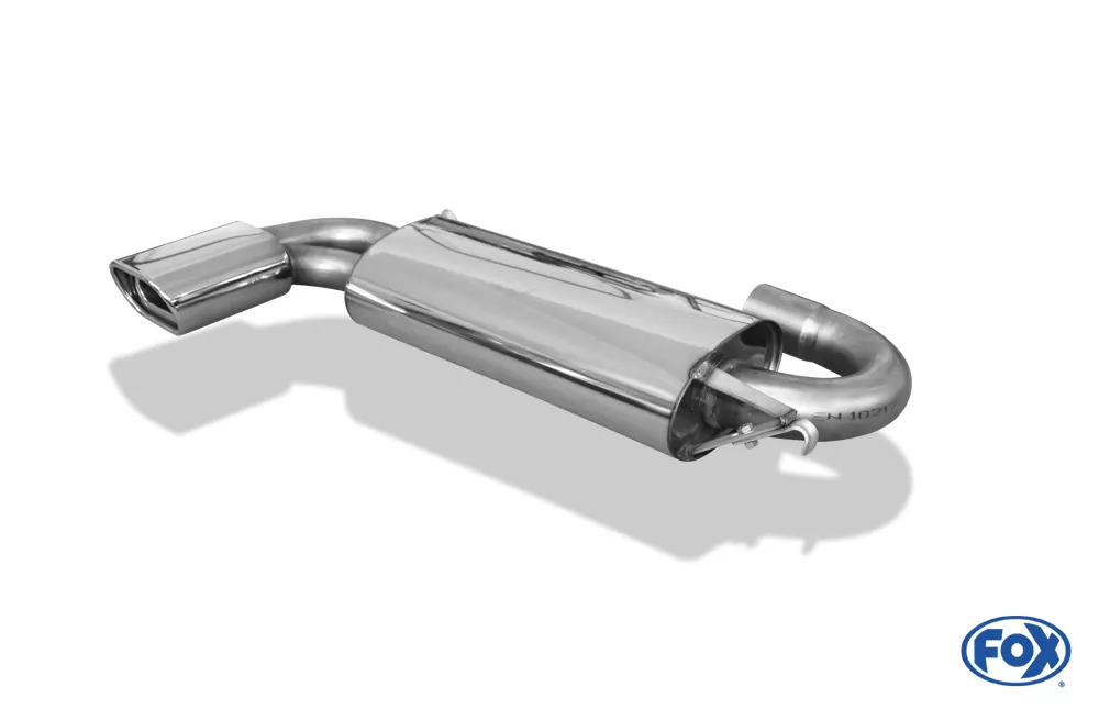 Audi 80/90 Typ 89 quattro  Endschalldämpfer quer - 135x80 Typ 53