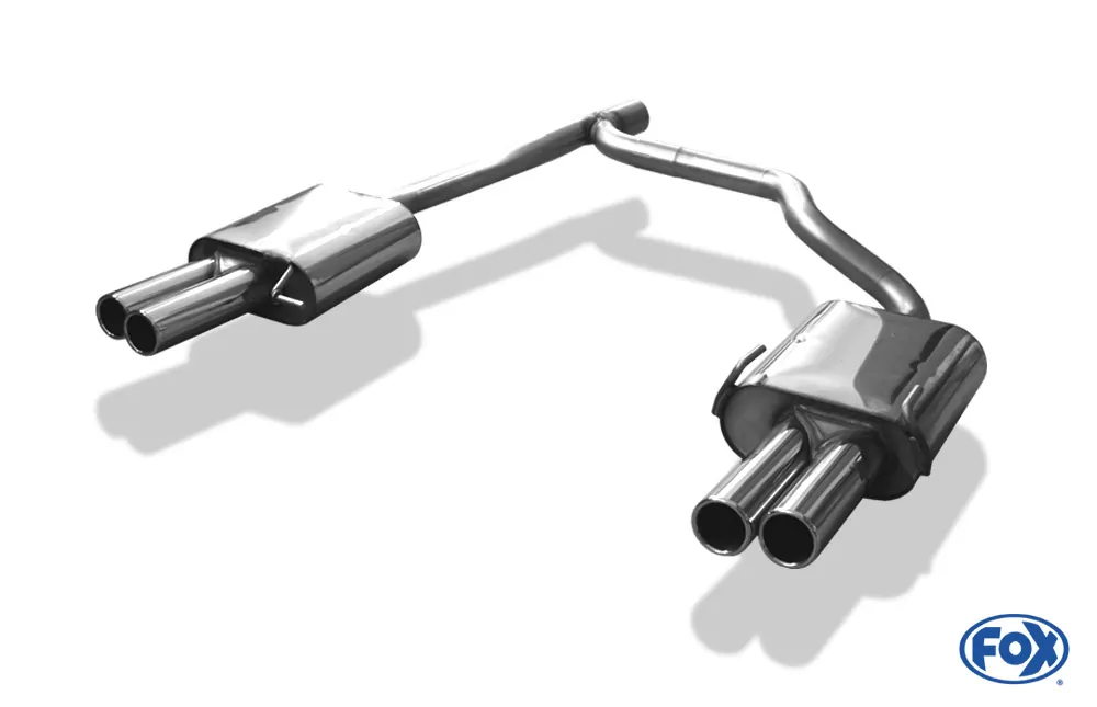 Skoda Octavia Typ 1Z  Endschalldämpfer rechts/links - 2x70 Typ 12 rechts/links