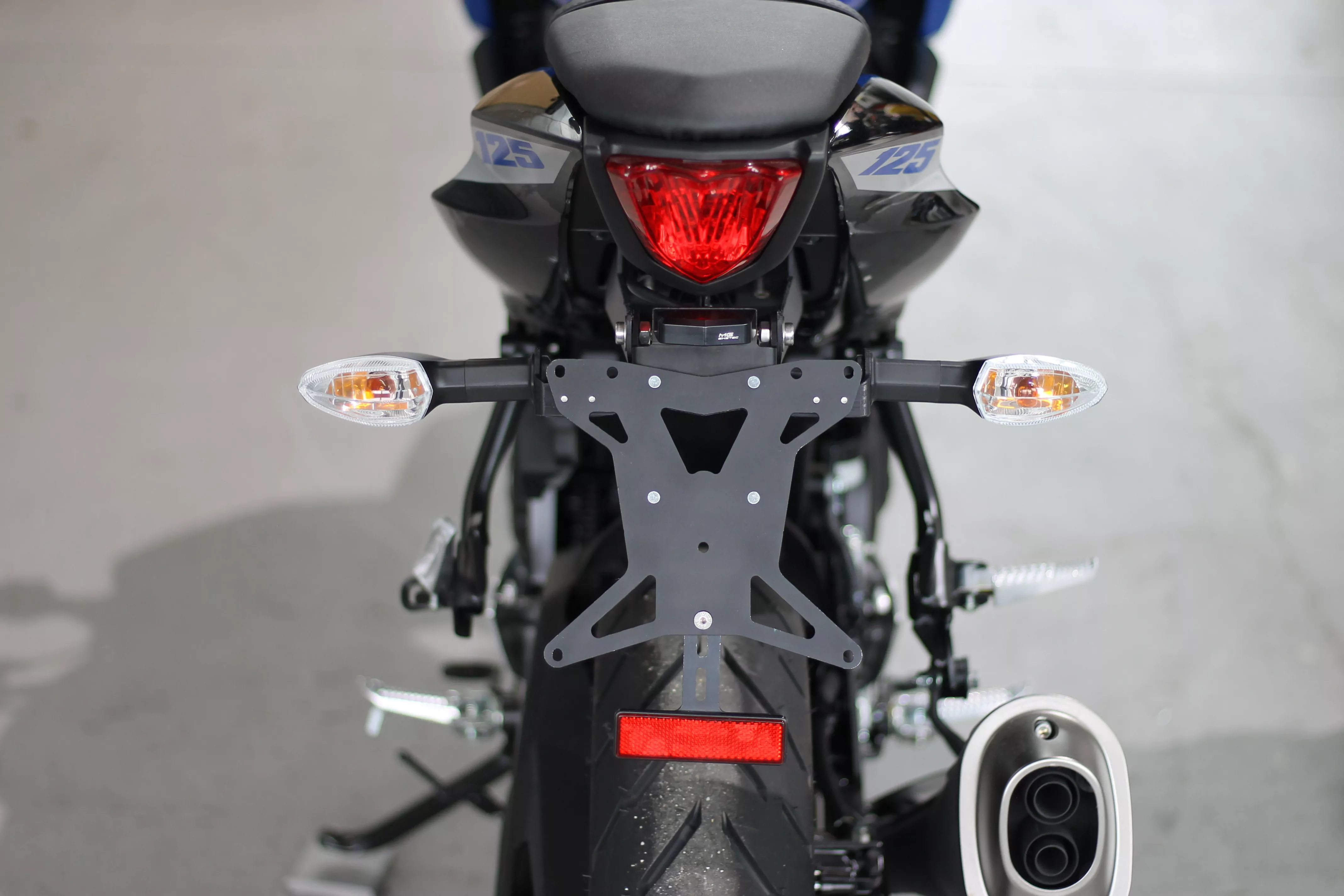 MG Biketec Kennzeichenhalter-Copy für Suzuki GSX-S 125 ab 2020