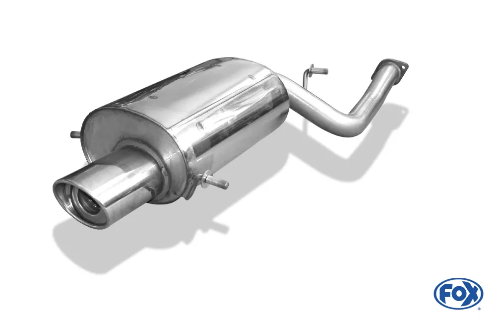 Subaru Impreza GD/ GG - Stufenheck/ Kombi  Endschalldämpfer Ø63,5mm - 129x106 Typ 33