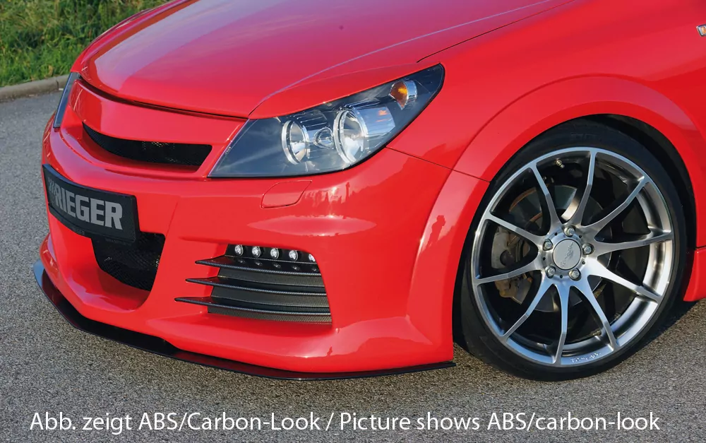 Rieger Lufteinlassblenden für Opel Astra H | 3-tür. 03.04- Aufpreis ggü. ABS-Version