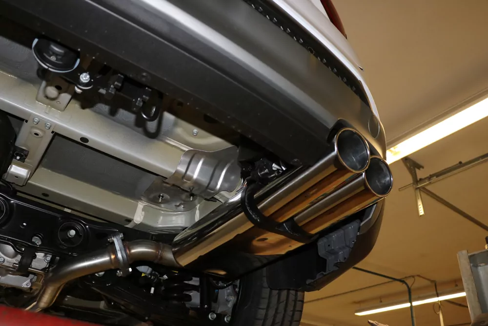 Hyundai Santa Fé 4x4 - TM  Endschalldämpfer - 2x106x71 Typ 32