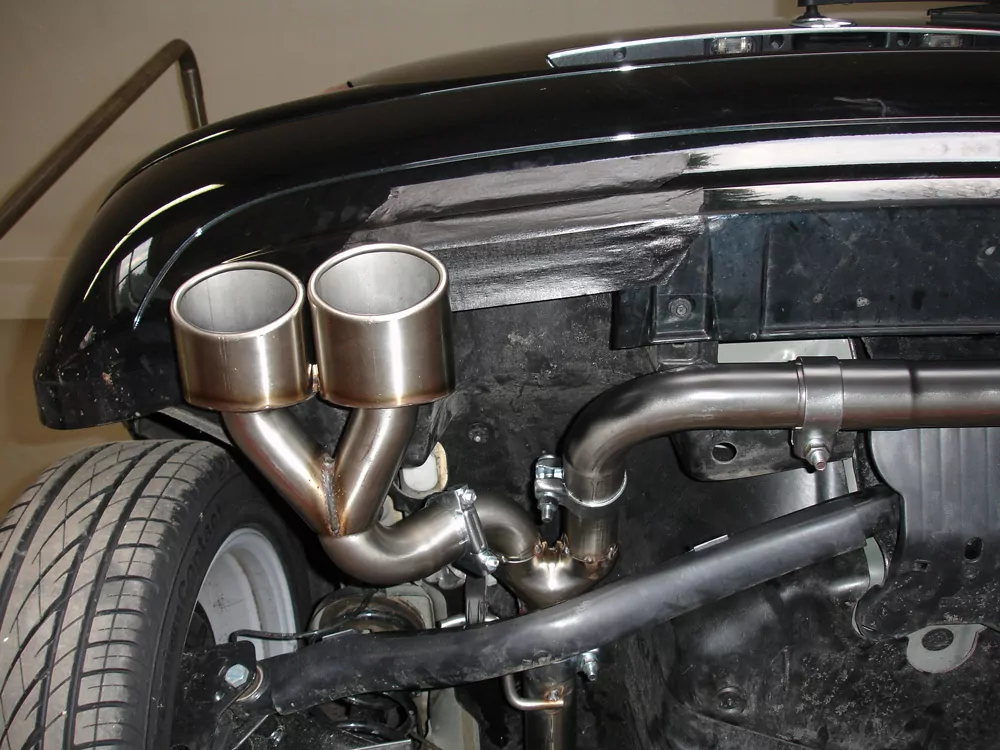 Mercedes A-Klasse W169  Endschalldämpfer Ausgang rechts/links - 2x106x71 Typ 32 rechts/links