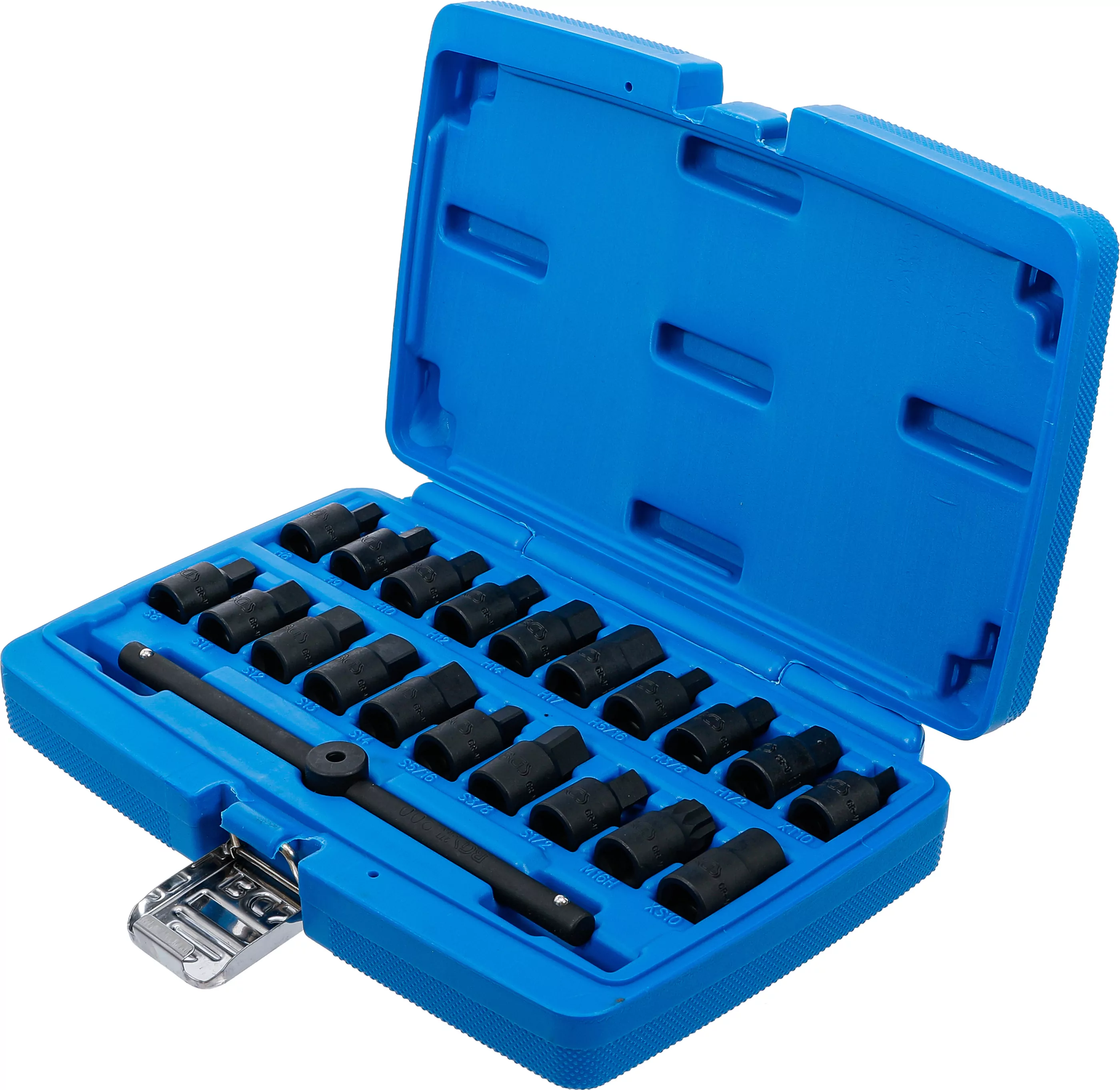 Ölwannen-Spezial-Einsatz-Satz | Antrieb Innenvierkant 10 mm (3/8") | 21-tlg.