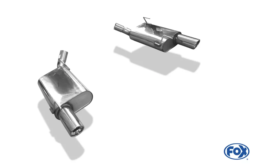 Ford Mustang GT Coupe  Endschalldämpfer rechts/links - 1x100 Typ 17 rechts/links