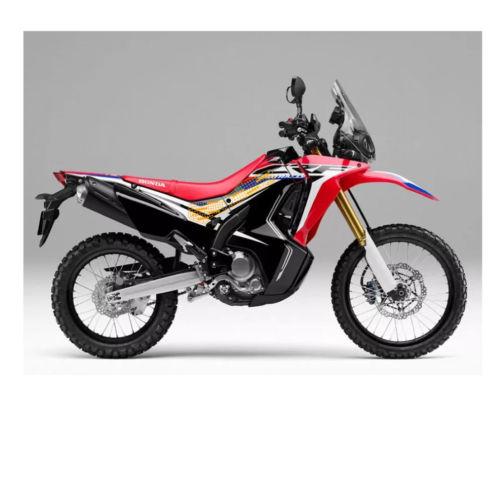 Stompgrip Traction Pad Volcano für Honda CRF250 L Rally 17-20 Schwarz