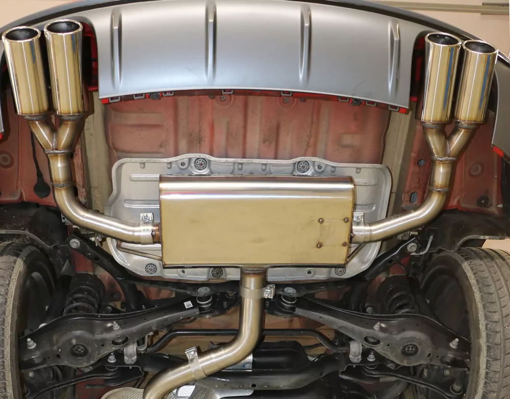 Audi A3 - 8V Limousine "mit S-Line oder S3 Stoßstange"  Endschalldämpfer quer Ausgang rechts/links - 2x80 Typ 16 rechts/links