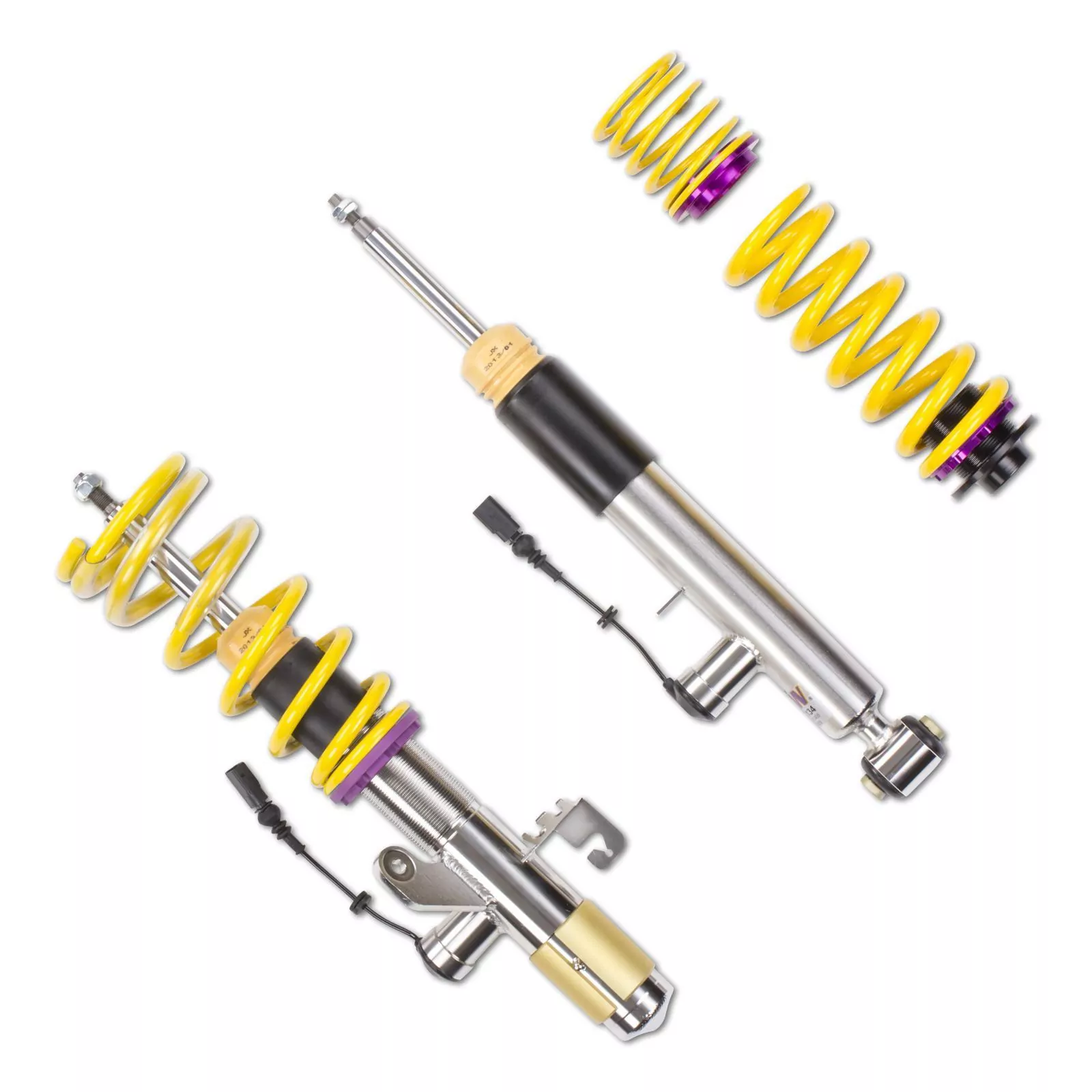 KW DDC - Plug & Play Gewindefahrwerk inox BMW 2er Coupe (F22, F87) 1C, M3 Allrad 10/2012-