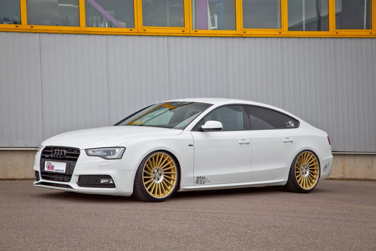 KW Gewindefahrwerk V3 inox (inkl. Stilllegung f. elektr. Dämpfer) AUDI A5 Convertible (B8) 8F7 02/2009-01/2017