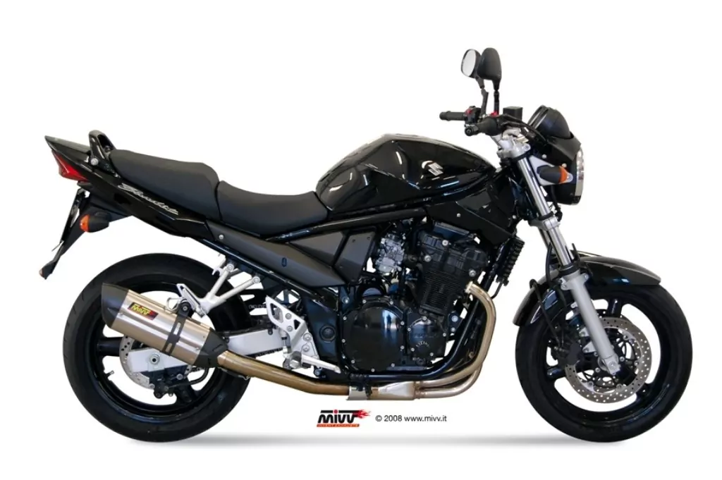MIVV SUONO In Edelstahl Für SUZUKI GSF 650 BANDIT 05-06