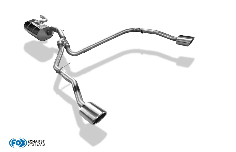 Ford Focus III Ecoboost - Turnier/ Kombi mit Stylingpaket  Endschalldämpfer Ausgang rechts/links - 115x85 Typ 32 rechts/links