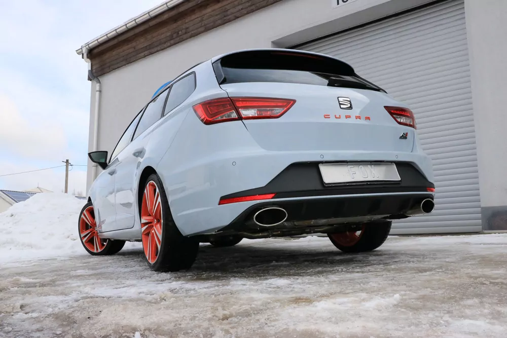 Seat Leon 5F ST - Cupra 290 mit OPF  Halbanlage ab OPF Ausgang rechts/links - 160x90 Typ 38 rechts/links